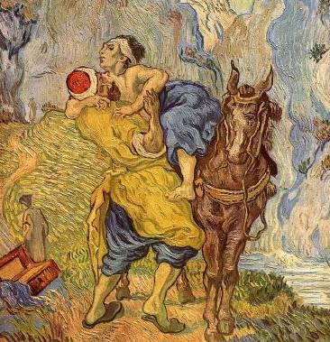 Quelle: gemeinfrei: van Gogh: Der gute Samariter (nach Delacroix), 1890